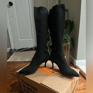 NEWBELLA black sock boot